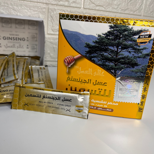 عسل الجنسينغ